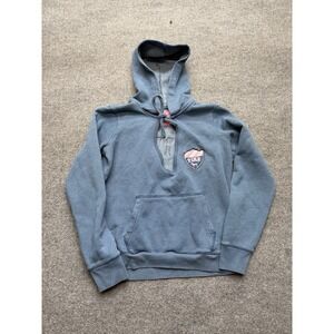 Victoria's Secret Women's Pink Hoodie Pullover Sweatshirt Size Large